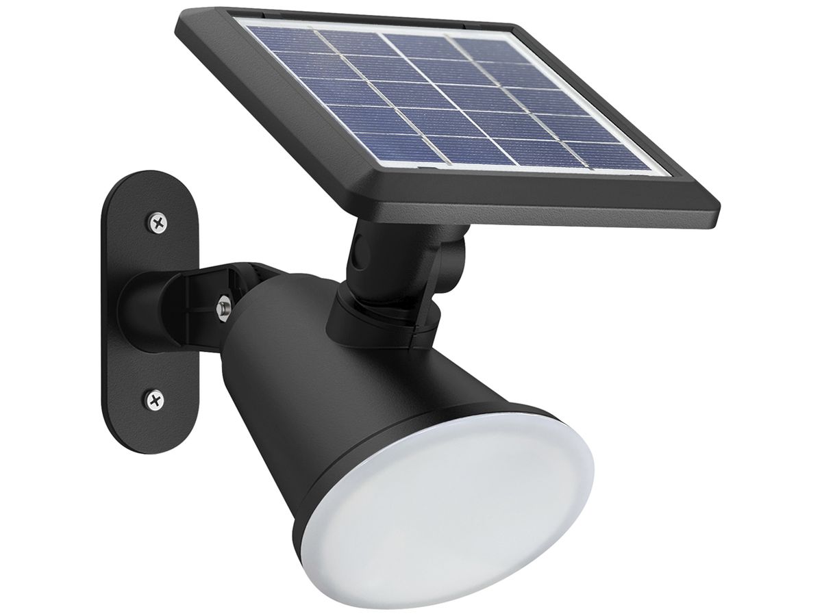 LED-Wandleuchte Philips Jivix Solar SEN 1.4W 150lm 827 IP44 schwarz