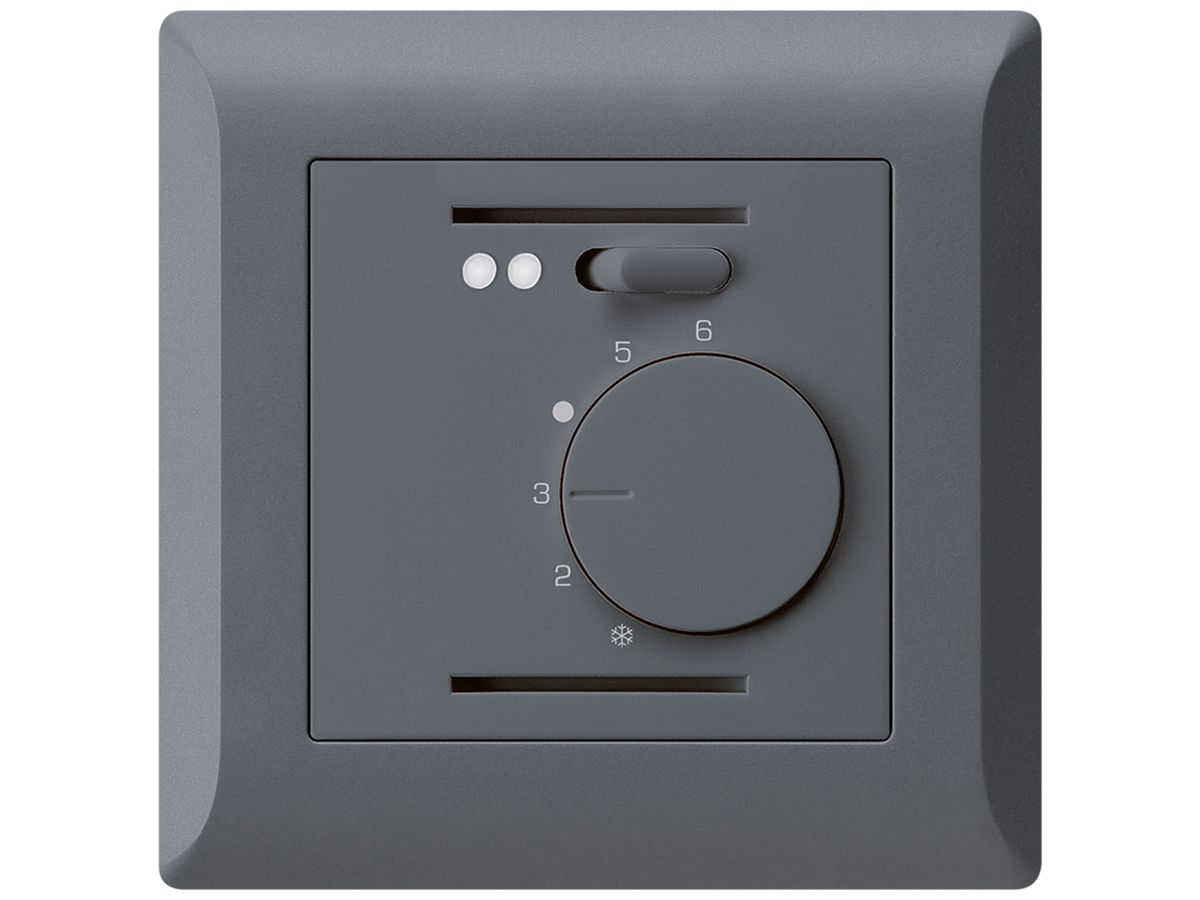 UP-Raumthermostat kallysto.line anthrazit für Fussbodenheizung