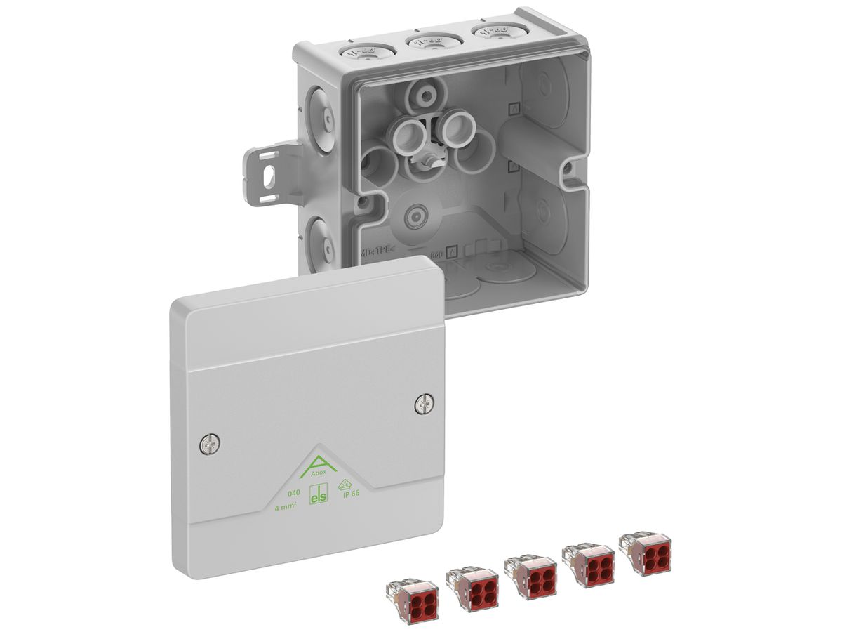 AP-Abzweigdose Spelsberg Abox 040 AB-4² 102×102×57mm IP66 gu