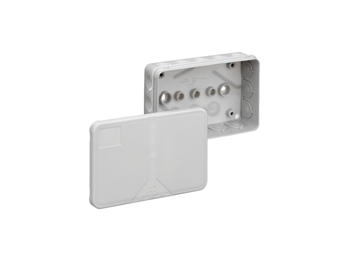 AP-Abzweigdose 2K-16-L IP55 130×85×37mm grau