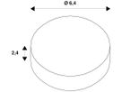 Zierring SLV für ENOLA_B, schwarz