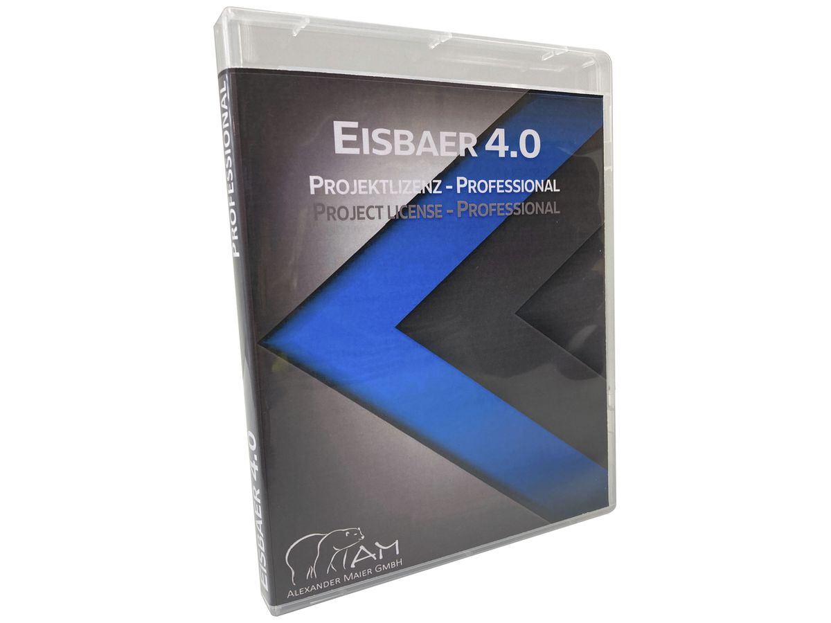 Software-Lizenz EisBär SCADA 4, "Professional", mit USB-Dongle