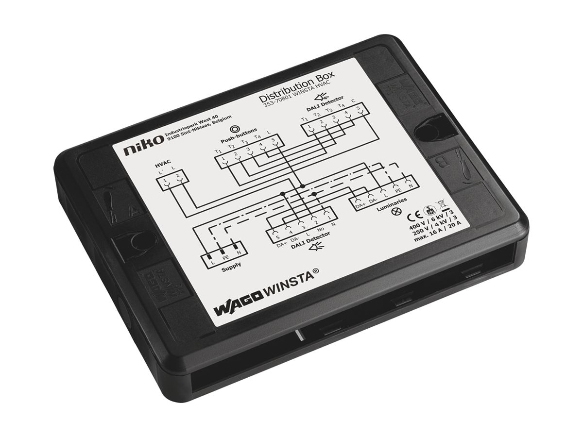 Verteilerbox WAGO WINSTA HLK, für P48 DALI 2