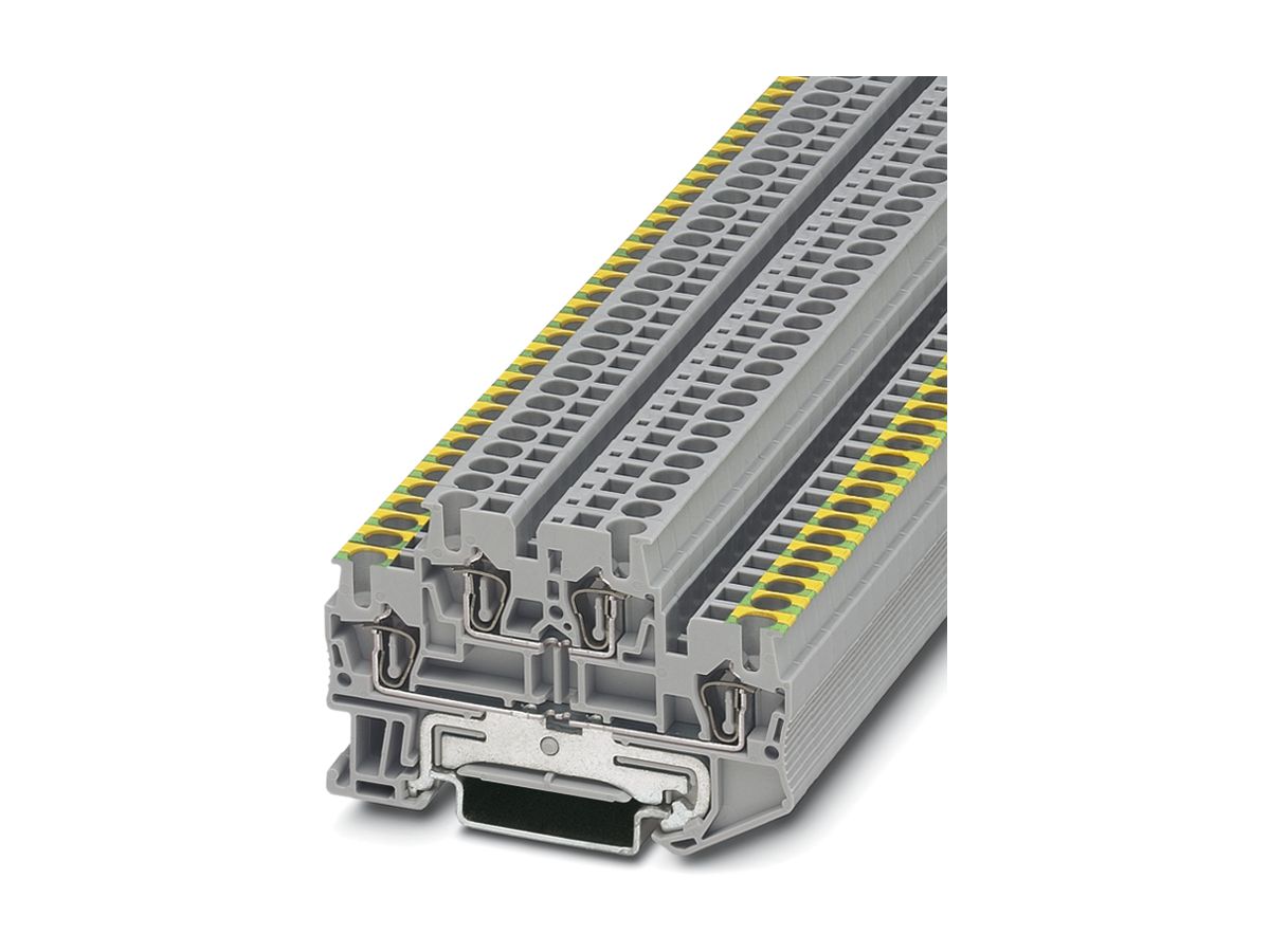 Durchgangsreihenklemme 0.08…4mm² grau STTB 2.5-PE/L
