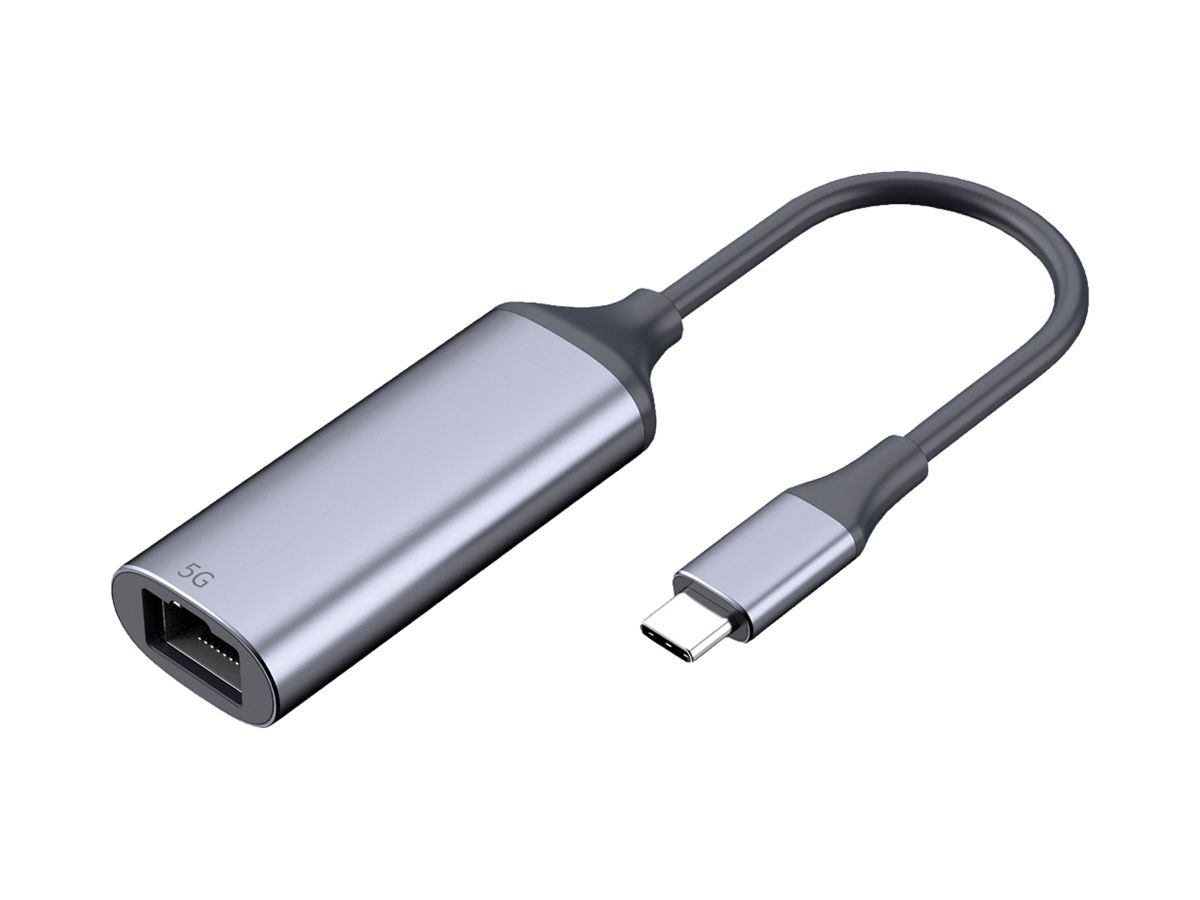 Konverter VALUE USB3.2 Gen1 5Gbit/s USB-C RJ45 5GbE 0.13m
