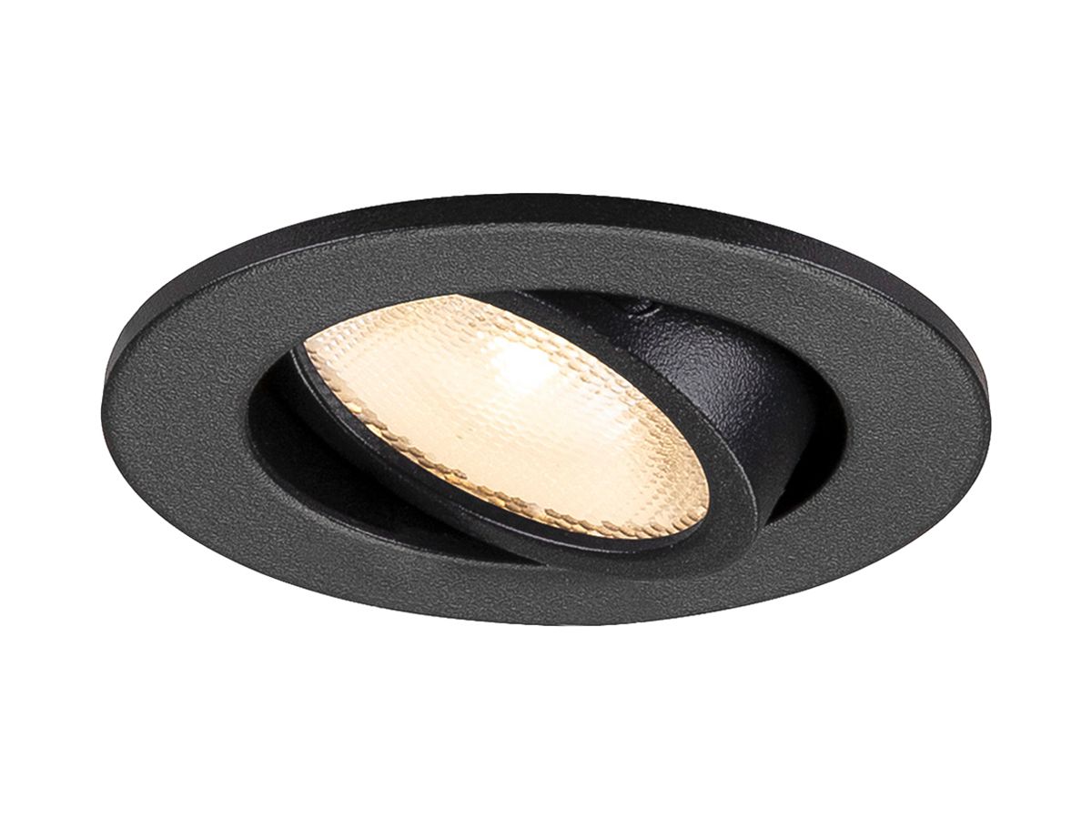 EB-LED-Spot SLV NEW TRIA 45 4W 360lm 930 IP20/44 24° Ø52mm schwarz