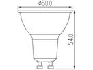 LED-Lampe Sylvania Superia Retro GU10 3.7W 360lm 965 PAR16 36° Ø50×54mm