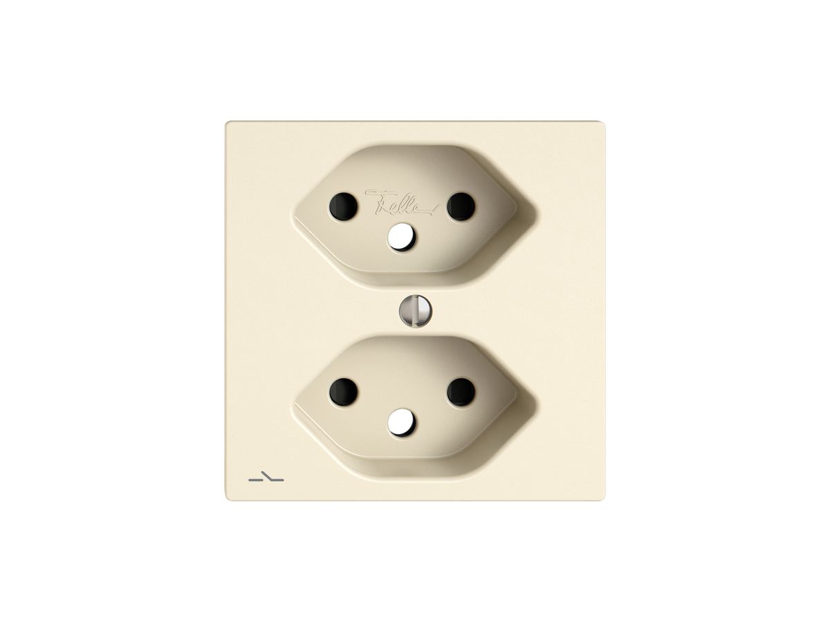 Montageset EDIZIO.liv SNAPFIX® für 2×T13 getrennt Shutter cr