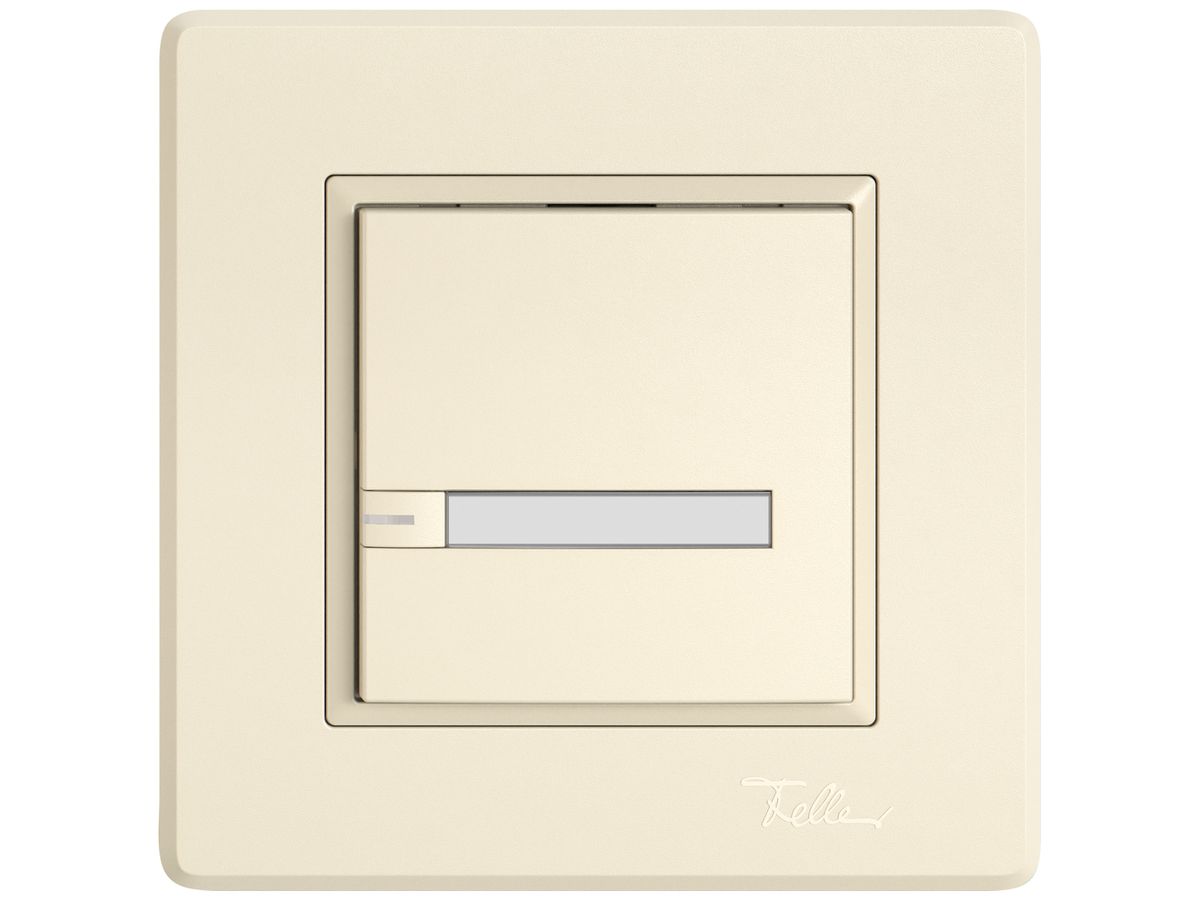 UP-KNX-Taster RGB EDIZIO.liv SNAPFIX® Temperaturfüh.RGB-LED Pap.1×T 1-Tbed.cr
