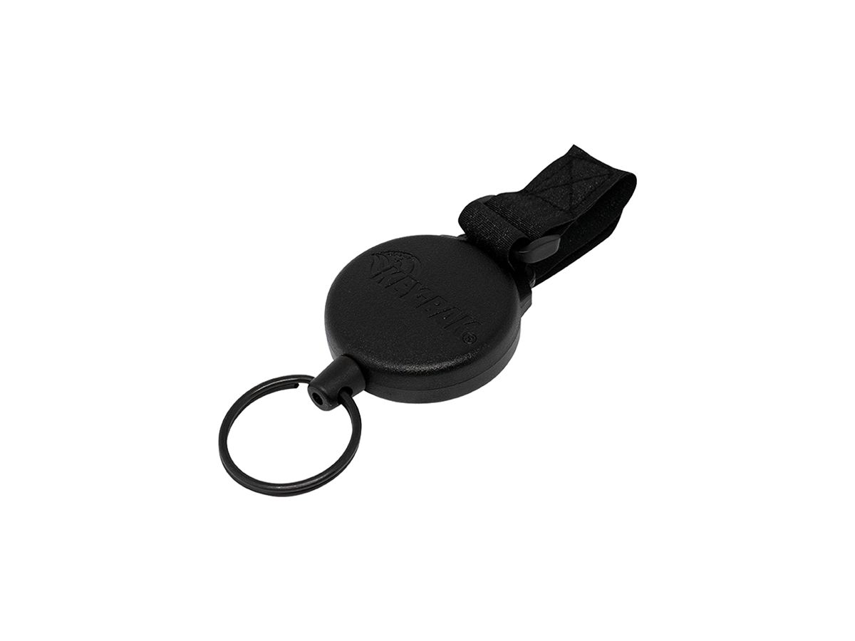 Roll-Schlüsselanhänger Key-Bak KB 488 MOLLE 120cm Unisex Kunststoff schwarz