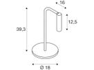 LED-Tischleuchte SLV KARPO TL 230V, 6.5W, 3000K, 400lm, weiss, mit Schalter