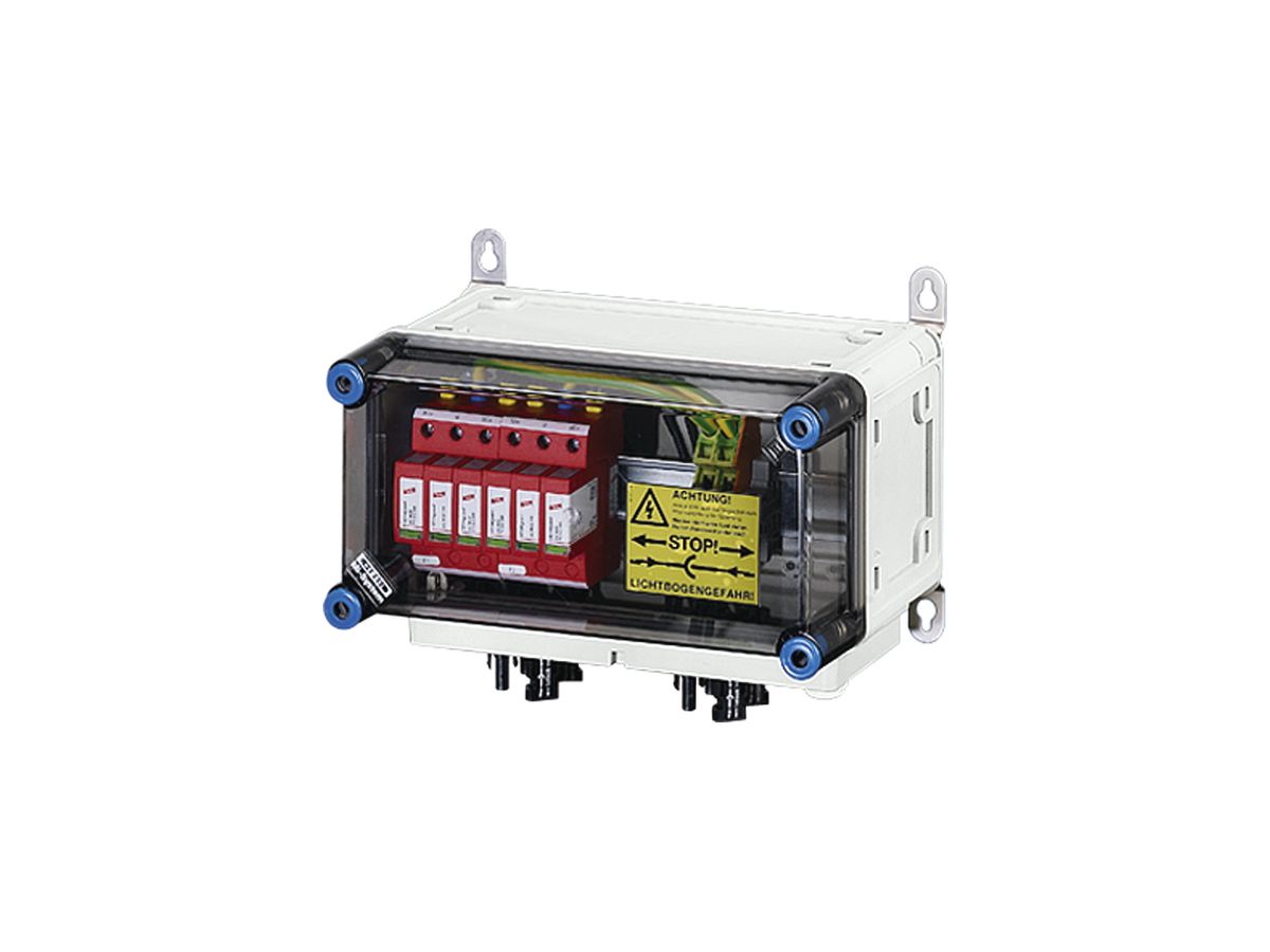 PV Kasten ENYSUN Mi PV 1122 mit MC4-Stecker 2×DC Überspannungsableiter Typ 2