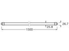 LED-Röhre LEDVANCE SUPERIOR G13 220…240V 22.1W 4100lm 6500K T8 matt 1500mm