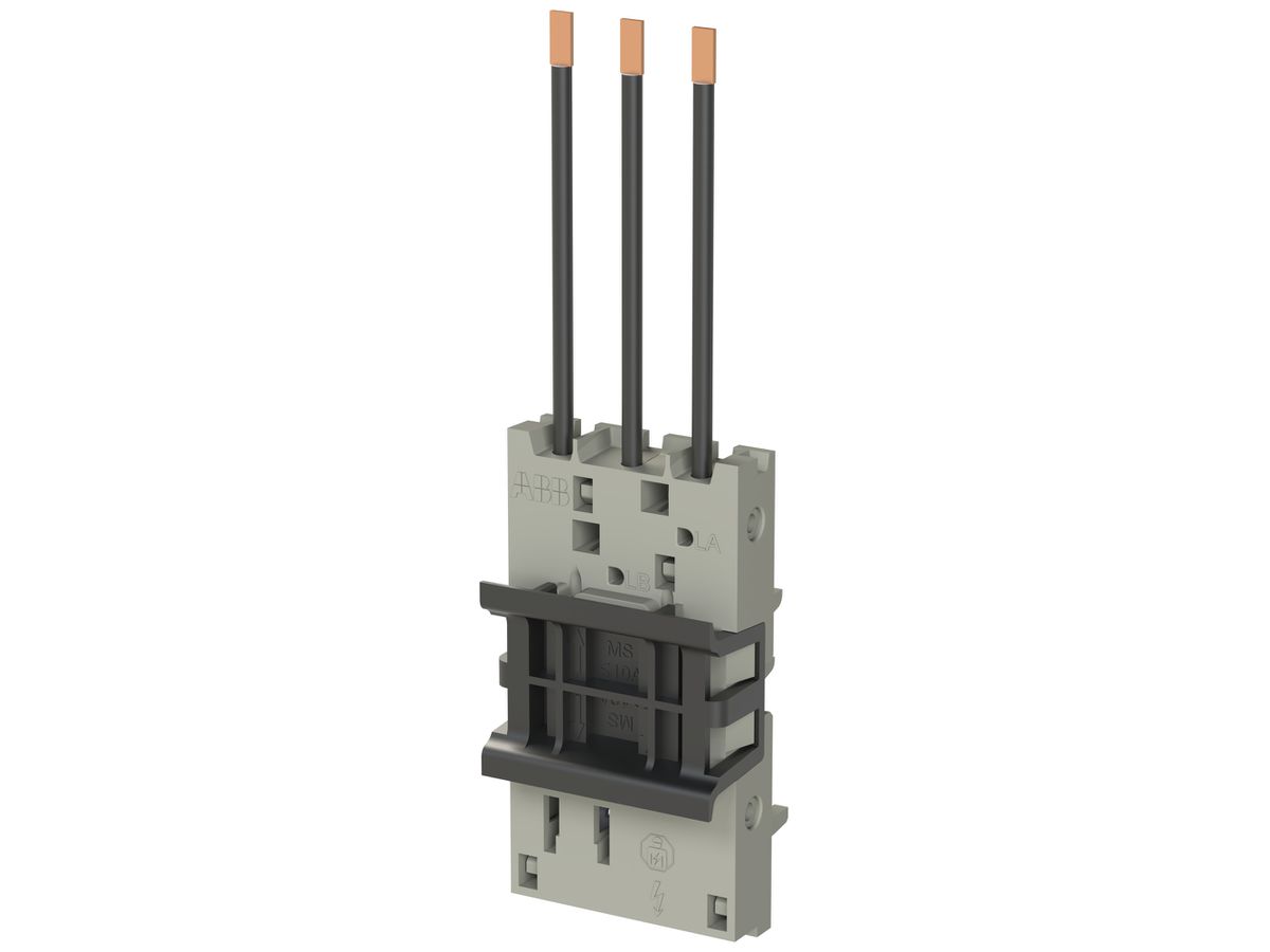 Adapter ABB ZMS932, für MS116/MS132 auf SMISSLINE TP, 3L oben
