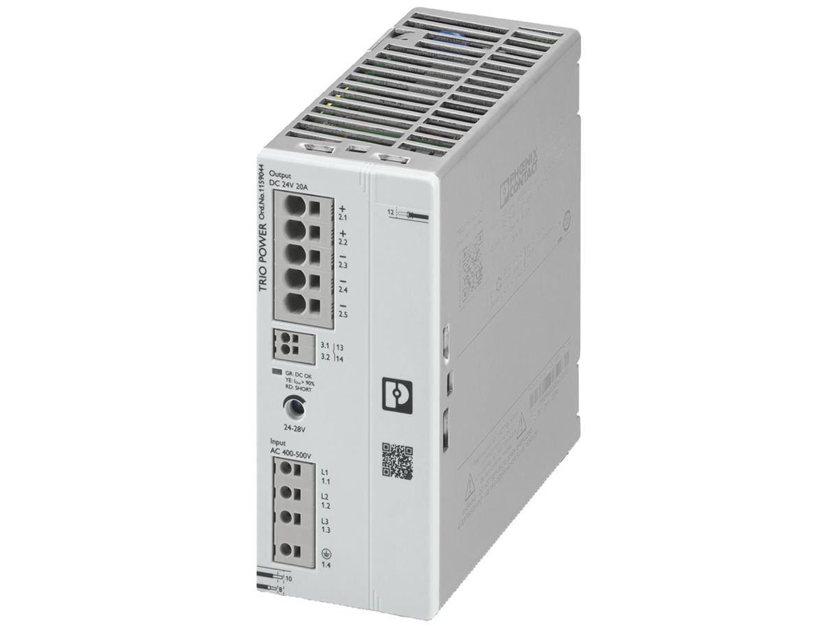 Schaltnetzteil PX TRIO3-PS/3AC/24DC/20 3L OUT 24VDC/20A