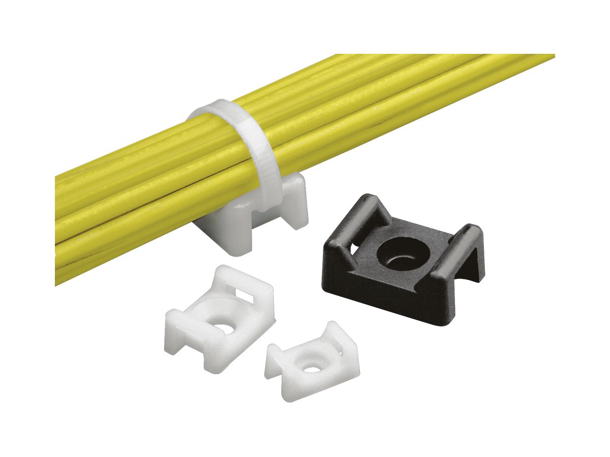 Schraubsockel Panduit 8mm transparent