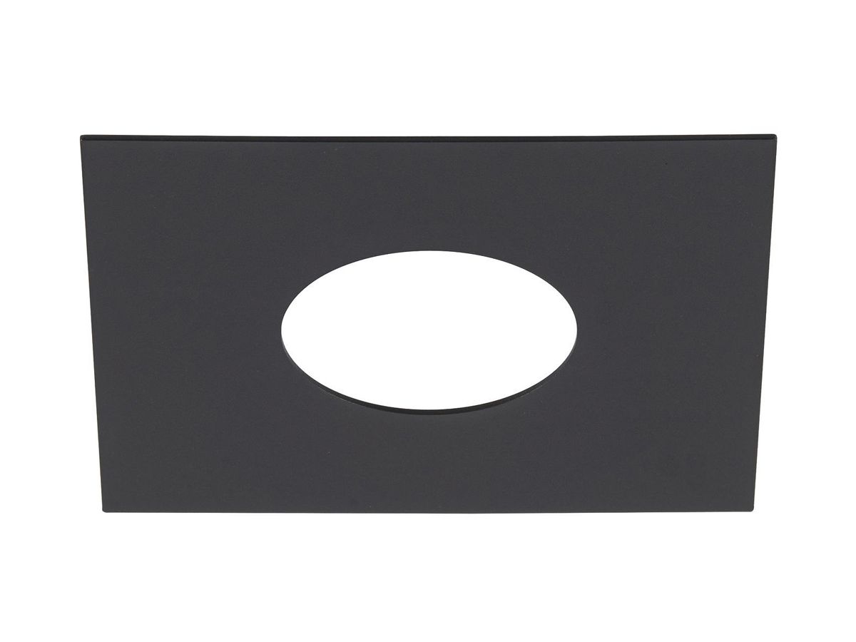 EB-Rahmen SLV NUMINOS XS eckig 160×160mm/Ø70mm schwarz