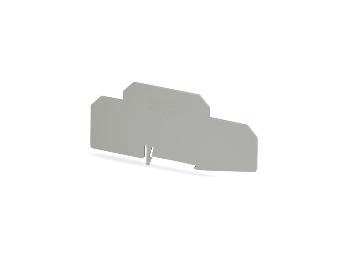 Trennplatte Phoenix Contact L=124mm B=2mm, H=60mm grau