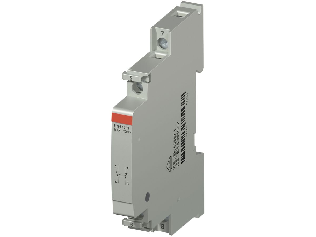 Hauptkontaktmodul ABB E298-16-11, für E297, 1S+1Ö 16A/250VAC