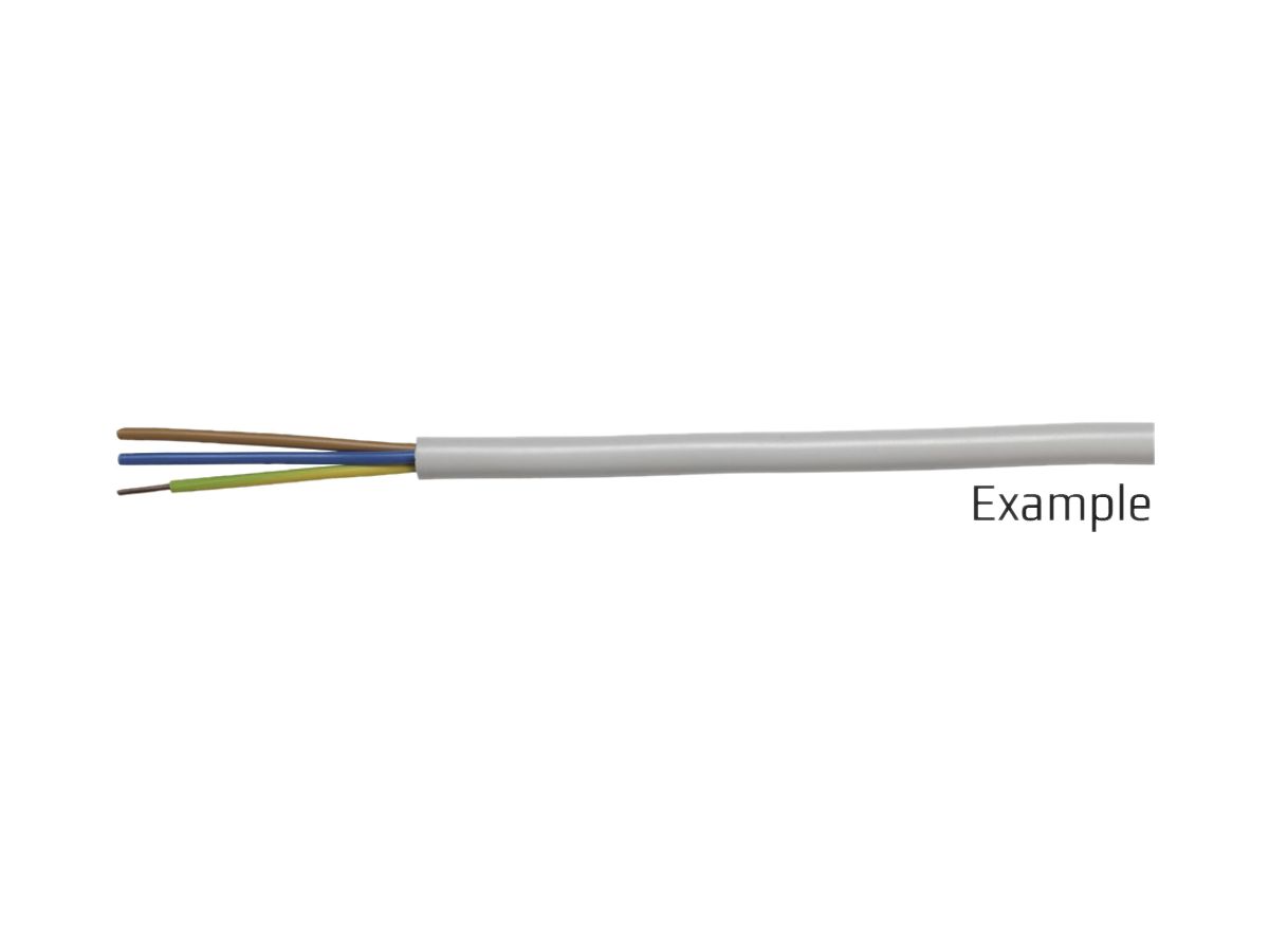 Kabel TT 10×2.5mm² 9LPE grau Eca