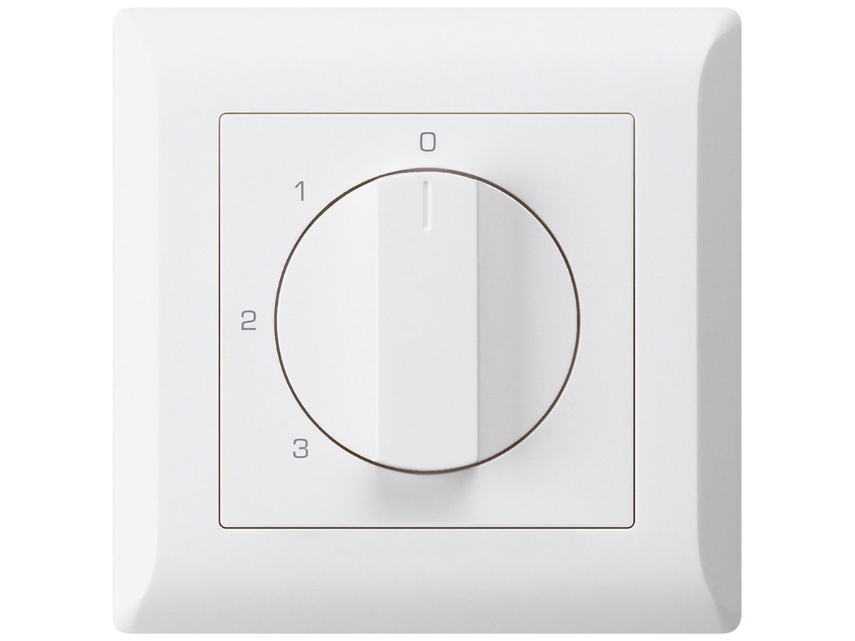 UP-Drehschalter kallysto.line 5/1L weiss