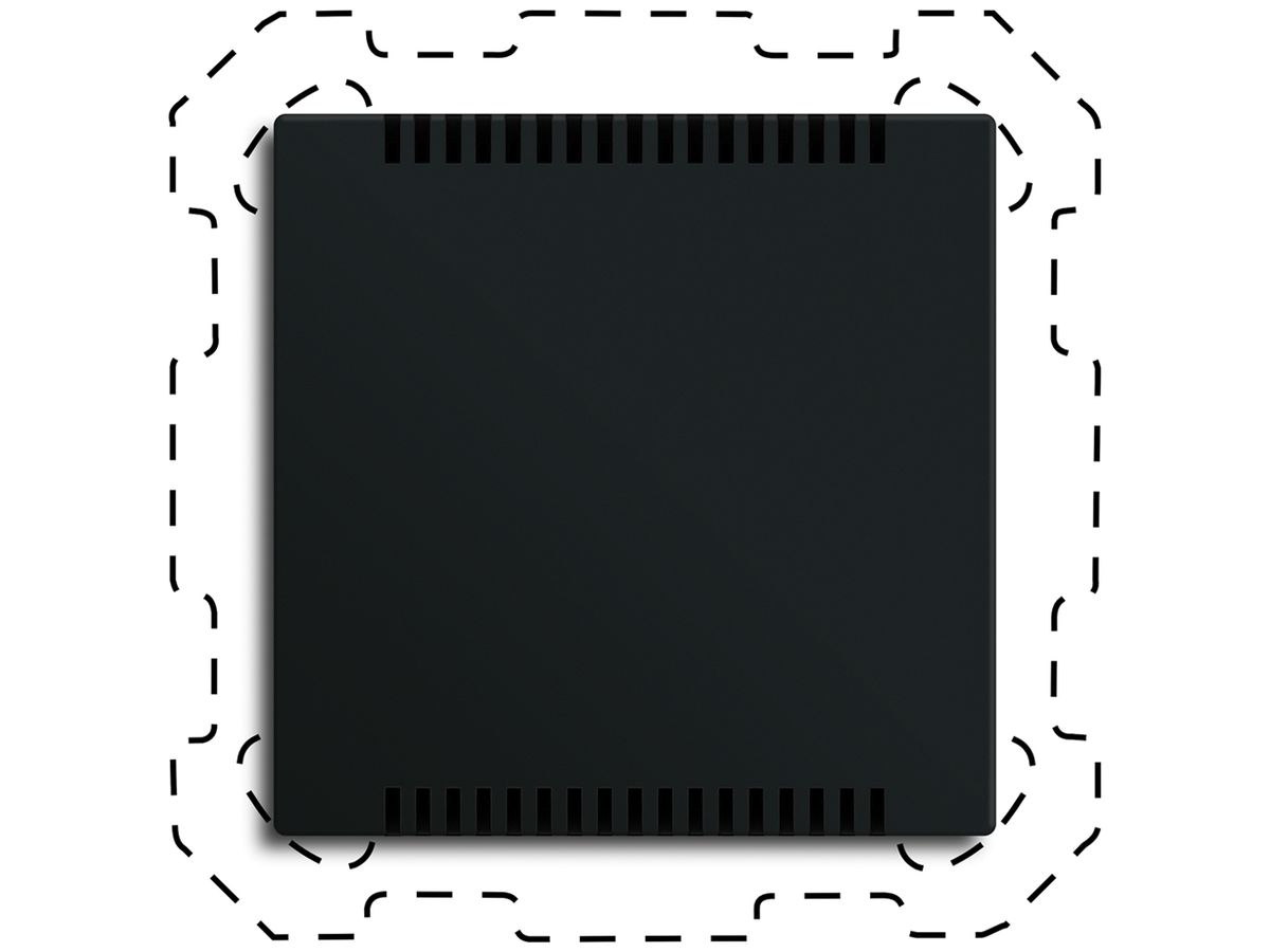 EB-Luftgütesensor KNX MDT SCN-CO2M6016.02 CO2-Sensor schwarz