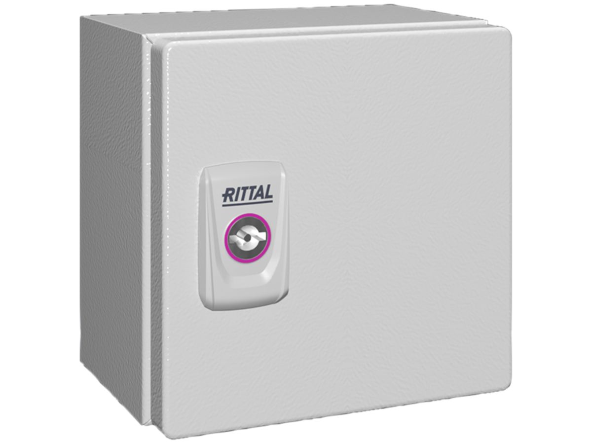 Kleingehäuse Rittal KX E-Box, IP66, 150×150×120mm, Stahlblech