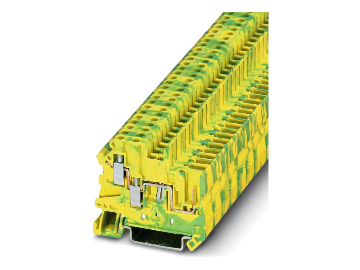 Durchgangsreihenklemme 0.14…4mm² grün-gelb, UT 2.5-TWIN/1P-PE