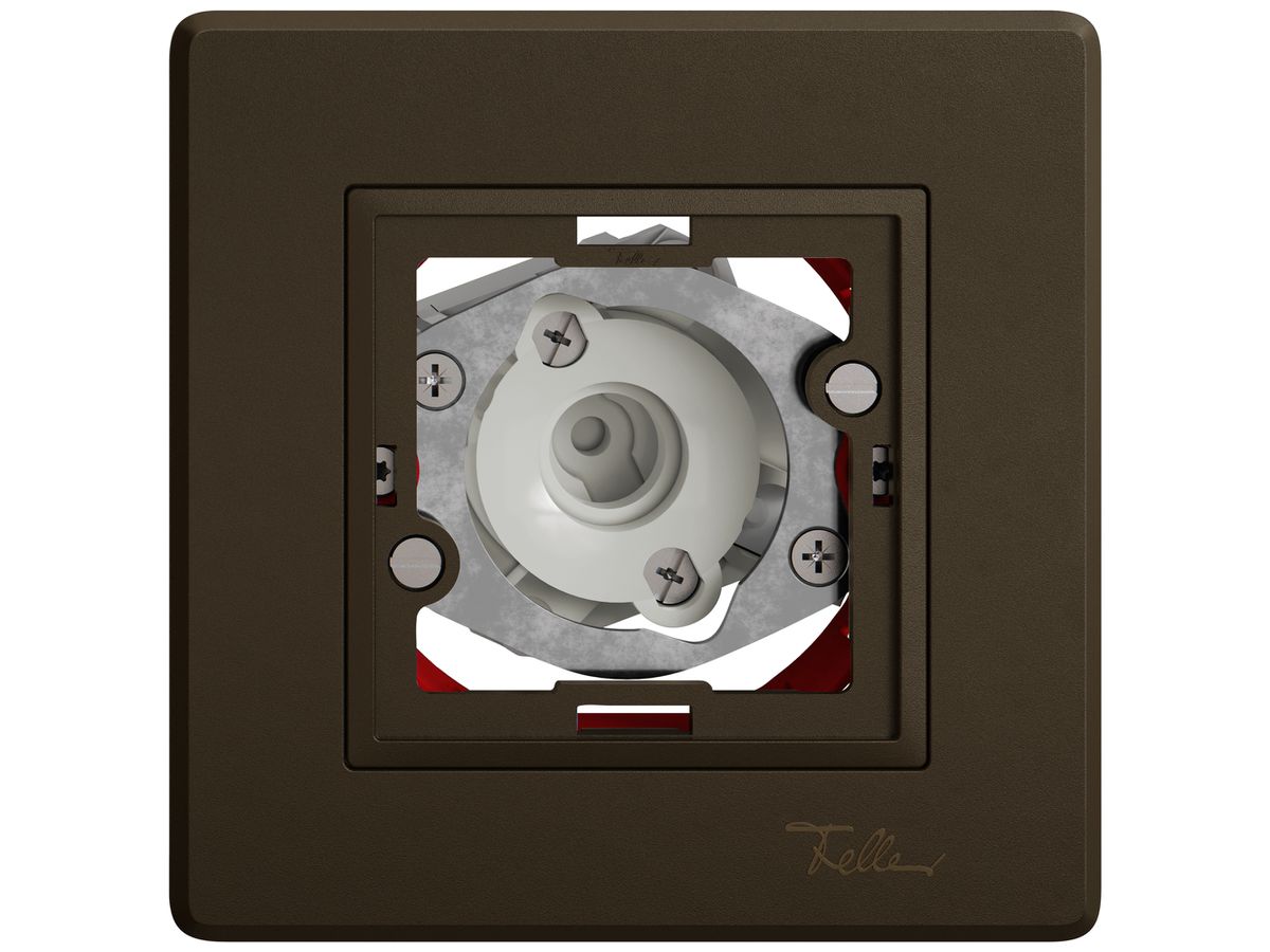 UP-Signallampe EDIZIO.liv SNAPFIX® 250V ohne Kalotte ohne Lampe br