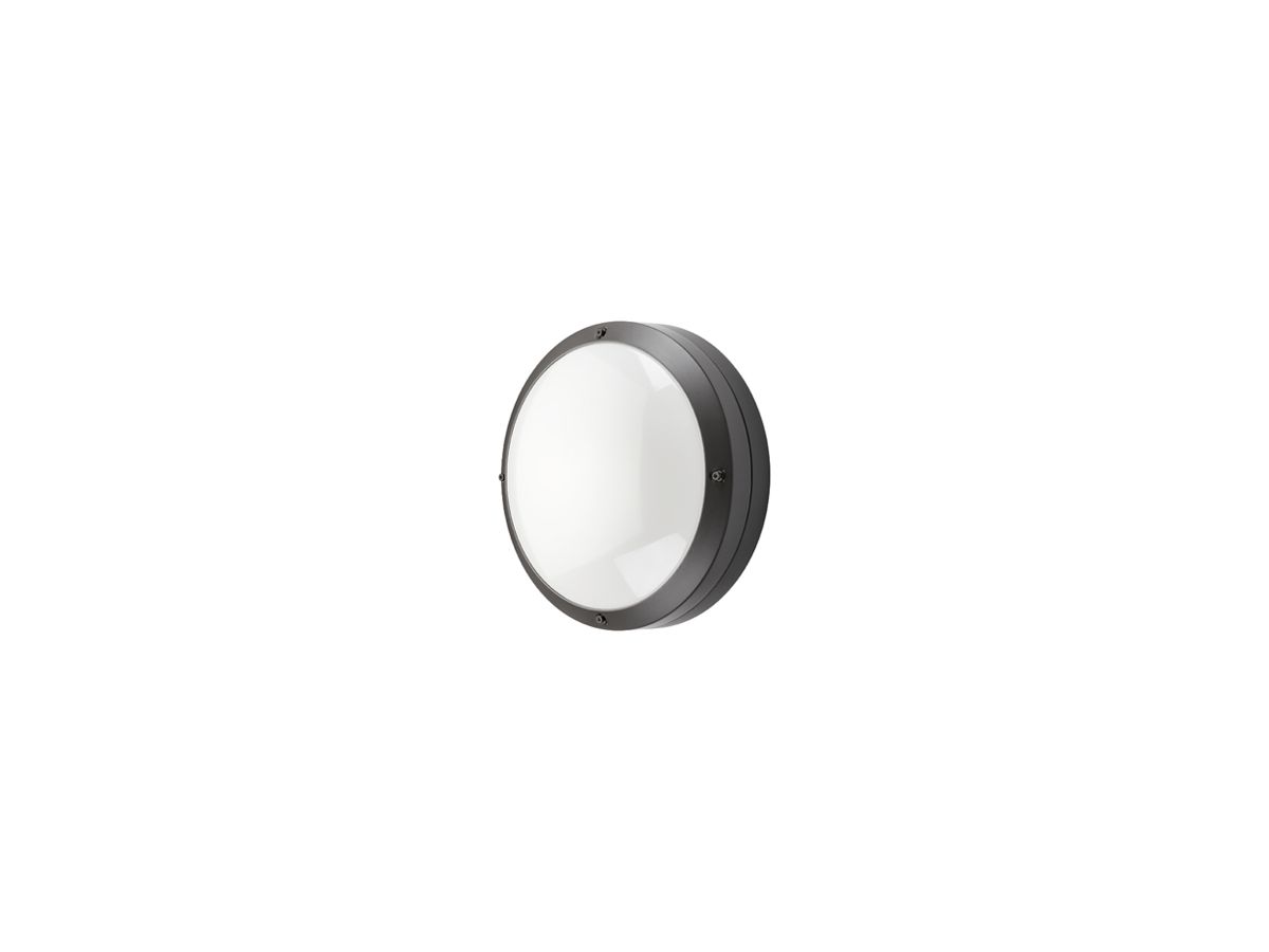 Anbauleuchte SG Canto E27 2×33W IP65 direkt Ø325mm anthrazit