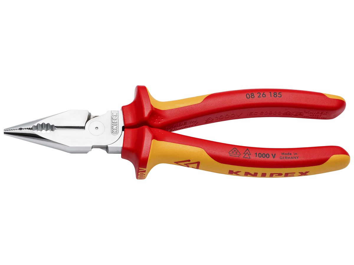 Spitzkombizange KNIPEX VDE Ø3.8/3/13mm 25mm²