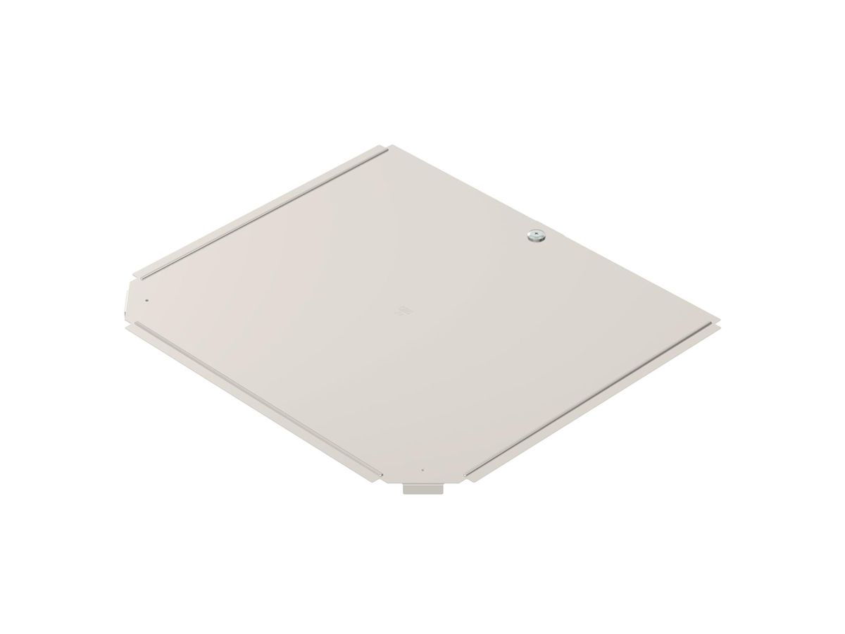 Deckel BET RTD zu T-Stück 400mm Edelstahl A4 blank
