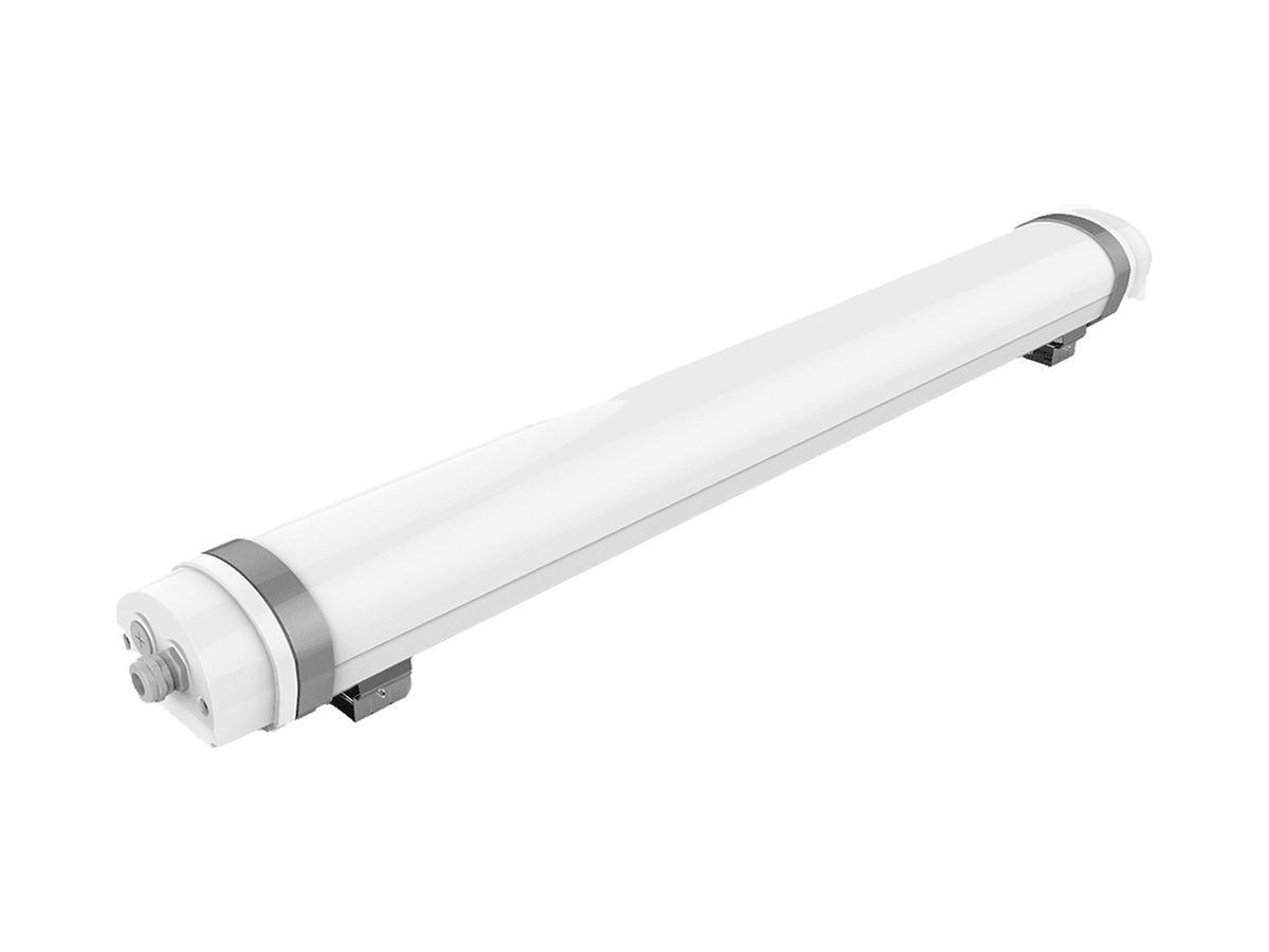 LED-Hallenflächenleuchte DOTLUX HALLprotect, 145W, 5000K, 1500×109×84mm, IP65