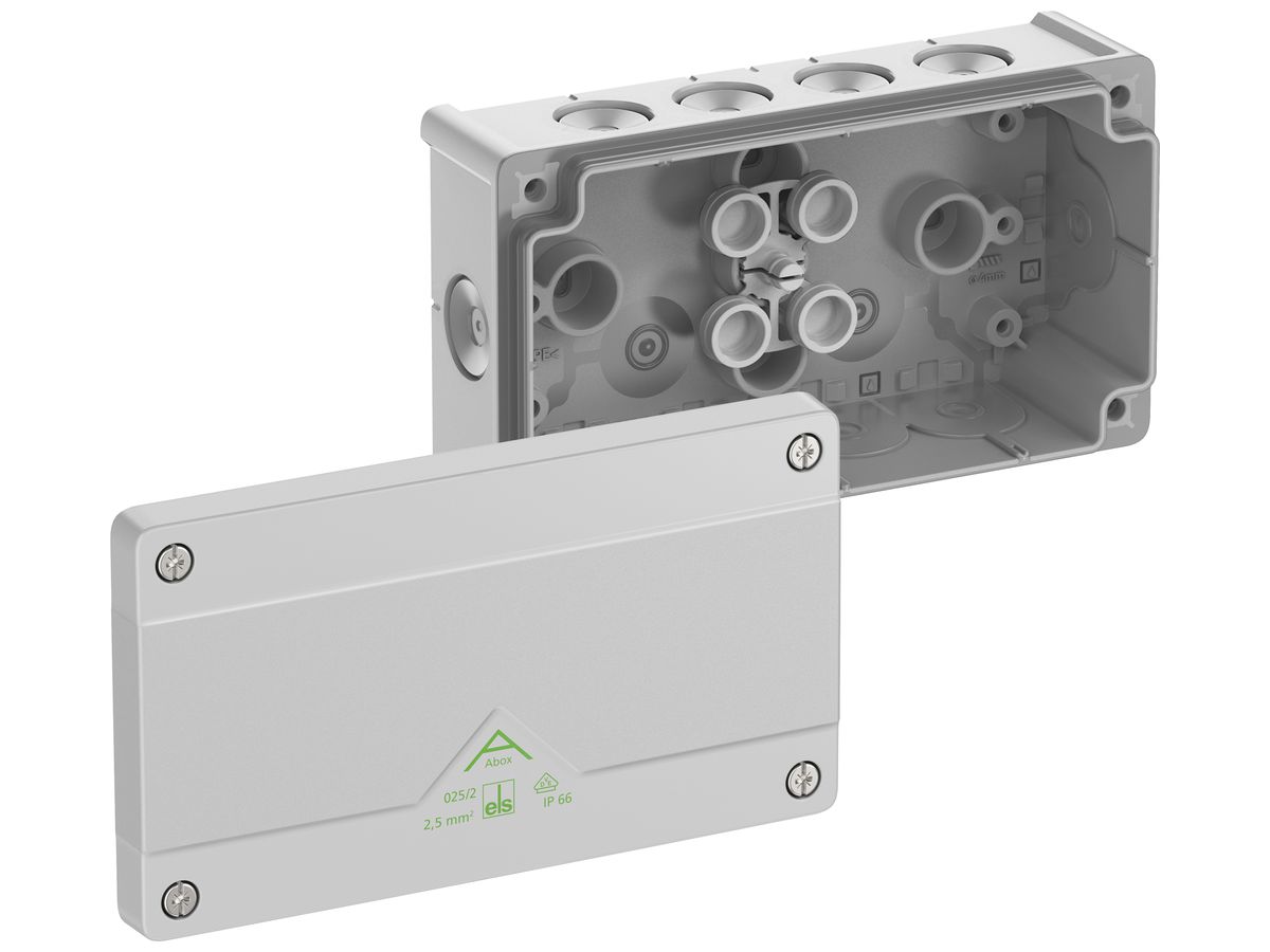 AP-Abzweigdose Spelsberg Abox 025/2-L 87×152×52mm IP66 gu