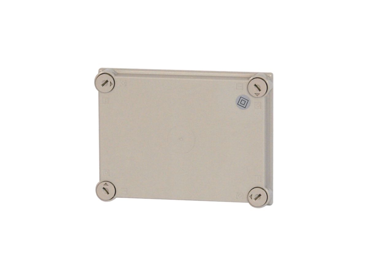 Deckel Eaton D125-CI23 250×187.5×25mm RAL7035 grau