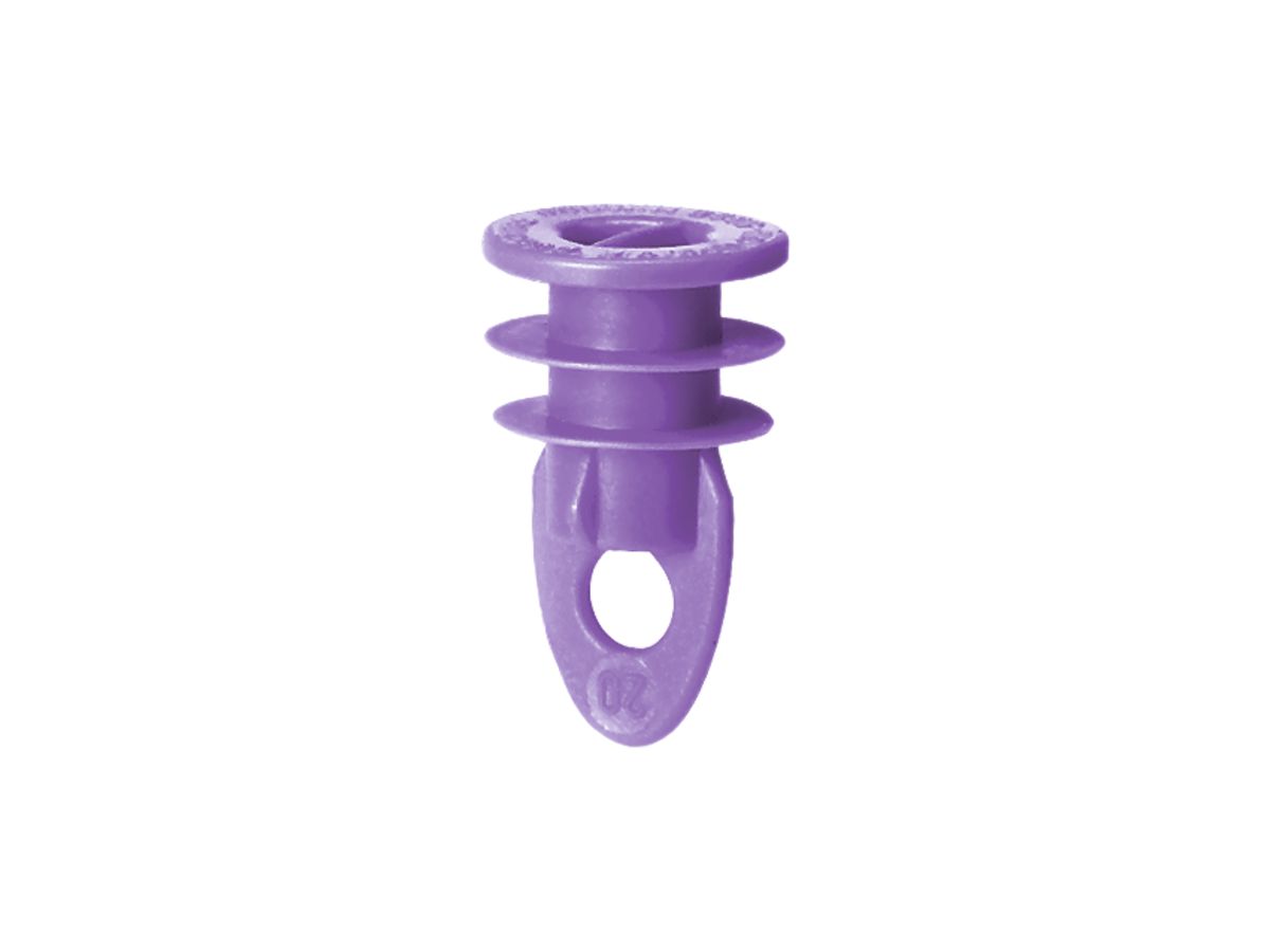 Universal-Dichtungszapfen M20 violett