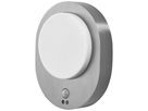 LED-Wandleuchte LDV ENDURA STYLE DISC WALL SEN 8W 370lm 3000K Edelstahl