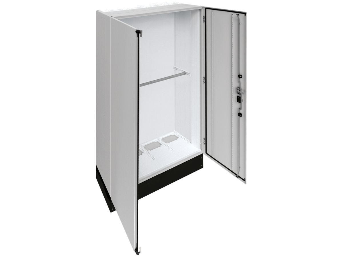 Schrank Hager univers Schutzklasse II 1850×1050×400mm mit Sockel 200mm IP55