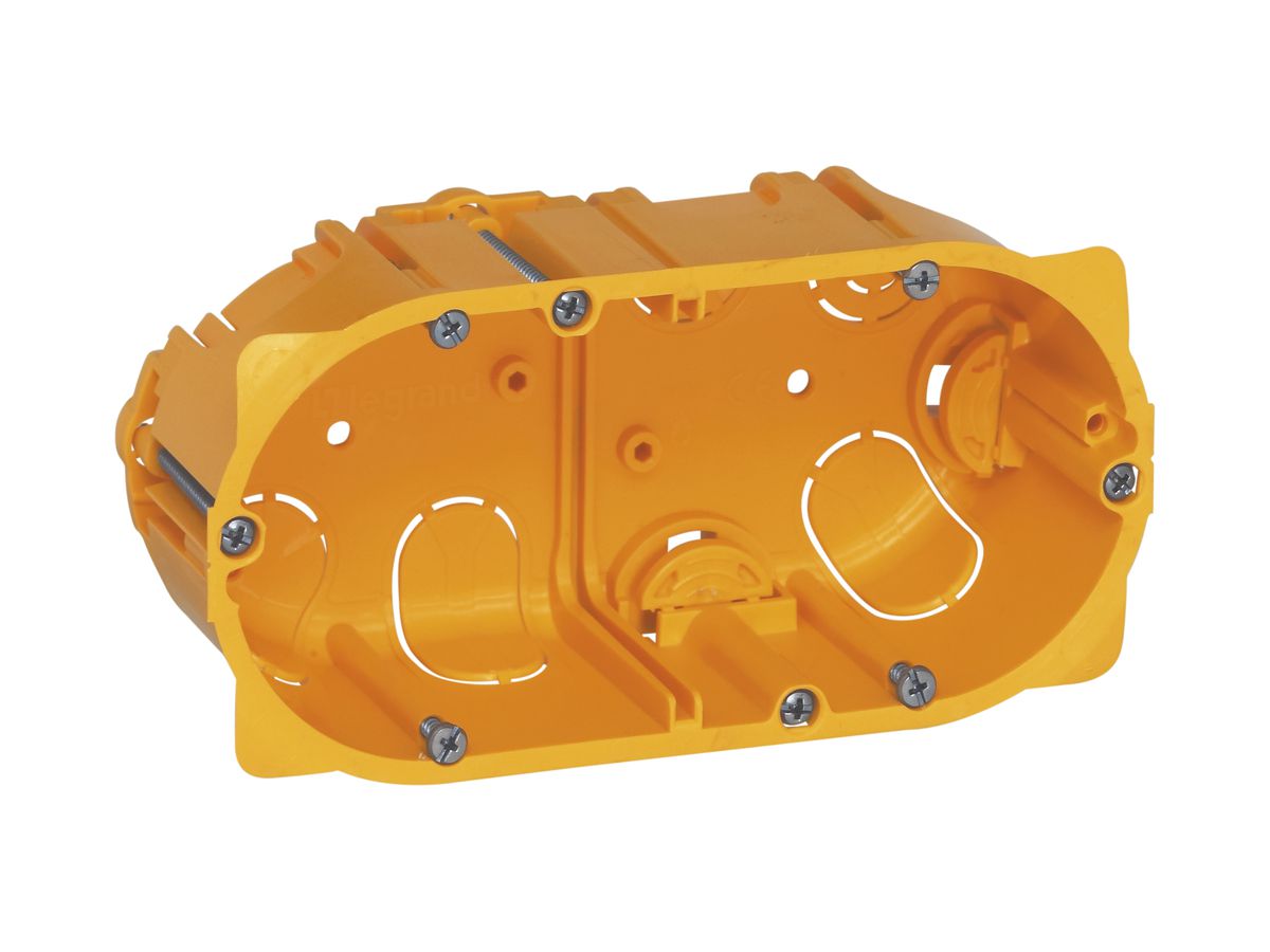 UP-Einlasskasten Batibox MOS gelb 5 Module T=50mm für Hohlwand