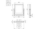LED-Strahler CoreLine Tempo XL BVP140 LED420-4S 36K1/730 S, grau