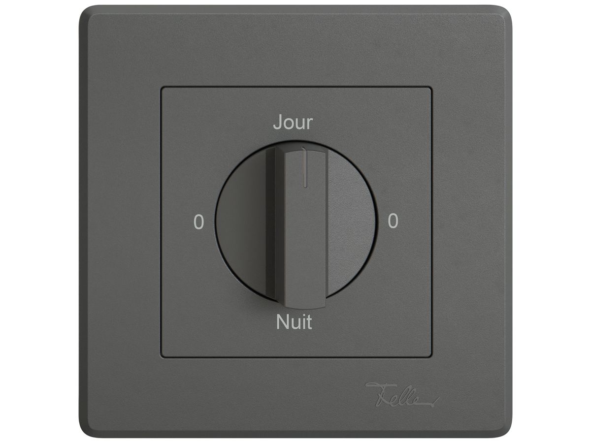 UP-Montageset EDIZIO.liv SNAPFIX® f.Drehschalter m.Griff 0-Jour-0-Nuit dgu