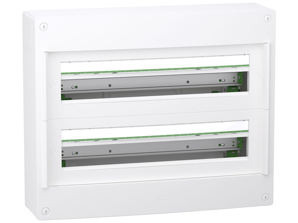 AP-Kleinverteiler SE PrismaSeT XS ohne Tür 2×24TE 550×450×148mm