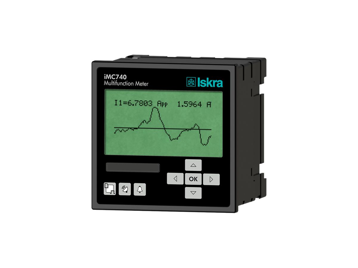 EB-Universal-Messgerät ISKRA iMC740 230V RS485 MODBUS DNP3 32 Alarme