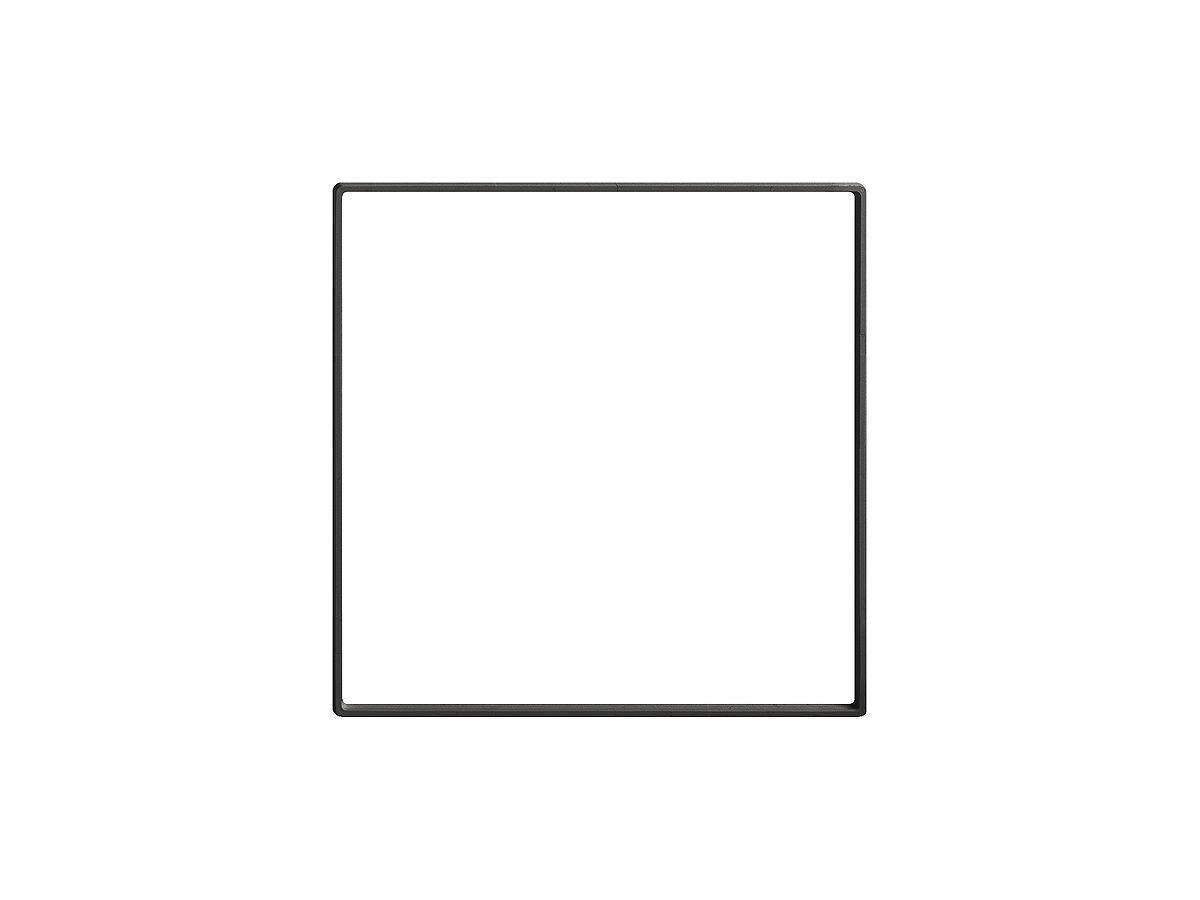 Zusatzrahmen EDIZIOdue prestige 2×2 schwarz