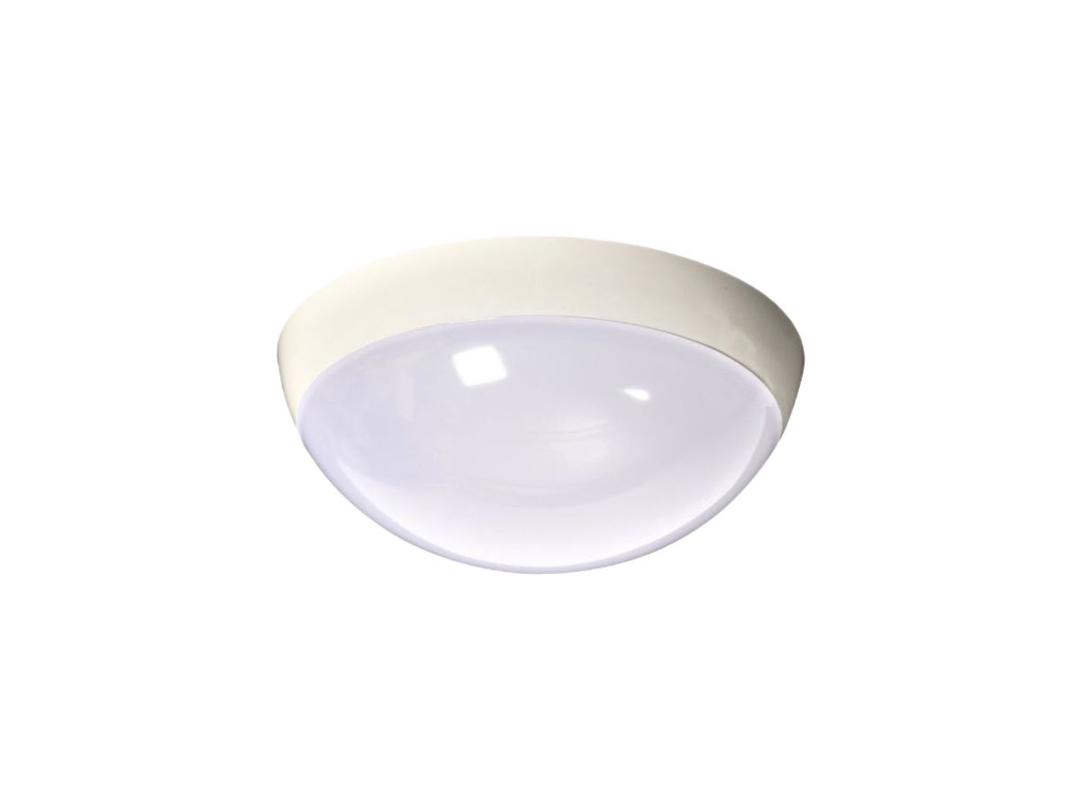 LED-Deckenleuchte Z-Licht Miniblanco 10W 820lm 3000K Ø180mm IP65 weiss