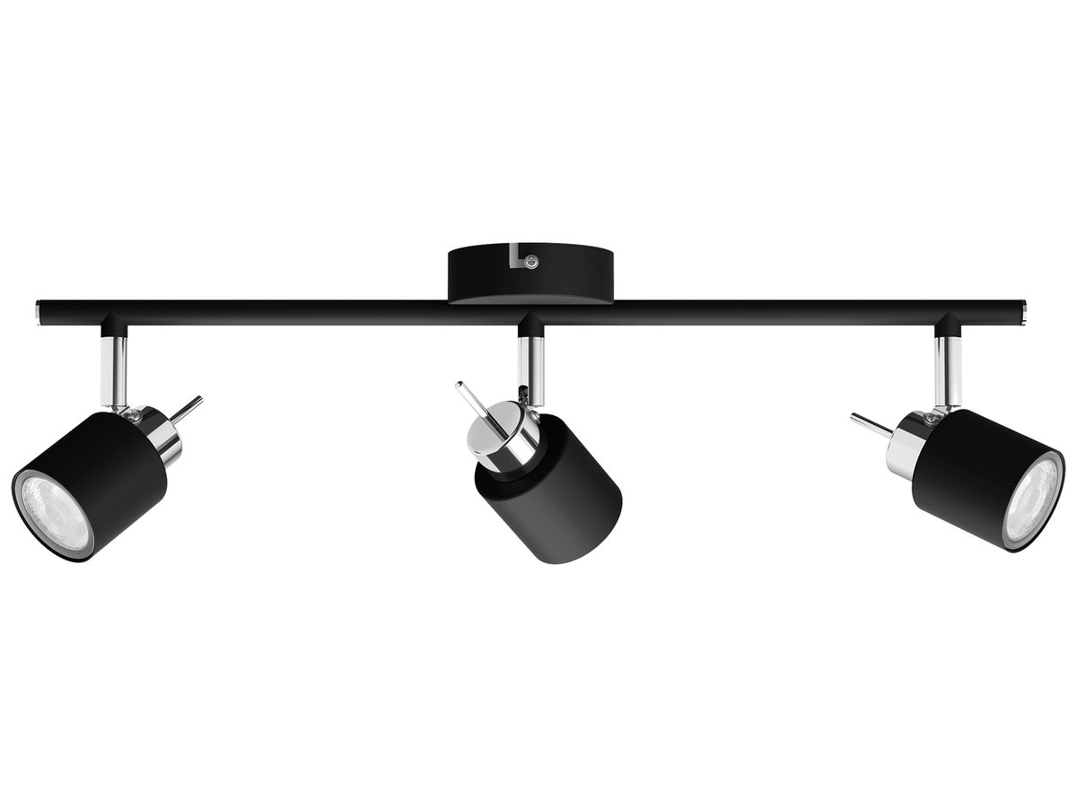 Spot Philips Meranti GU10 3×35W 474×155mm schwarz