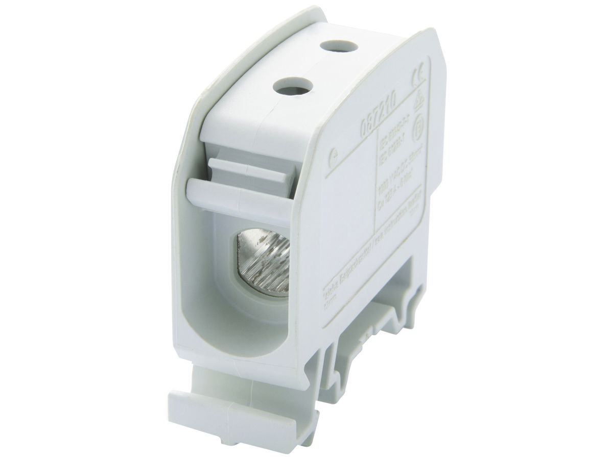 Verteilerblock Bals RKA 35 1P 125A 1×Eingang 1×Ausgang 1…16mm² grau