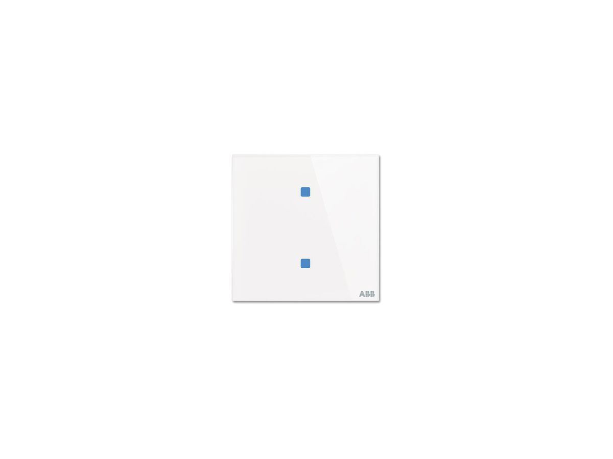 Bedienelement ABB-Tacteo TB/U2.4.1, 2-fach quadrat