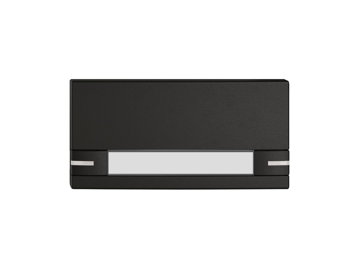 Taste 1/2 EDIZIO.liv SNAPFIX® f.KNX-&UNI m.LED m.Papier 2-Tastenbed.sz