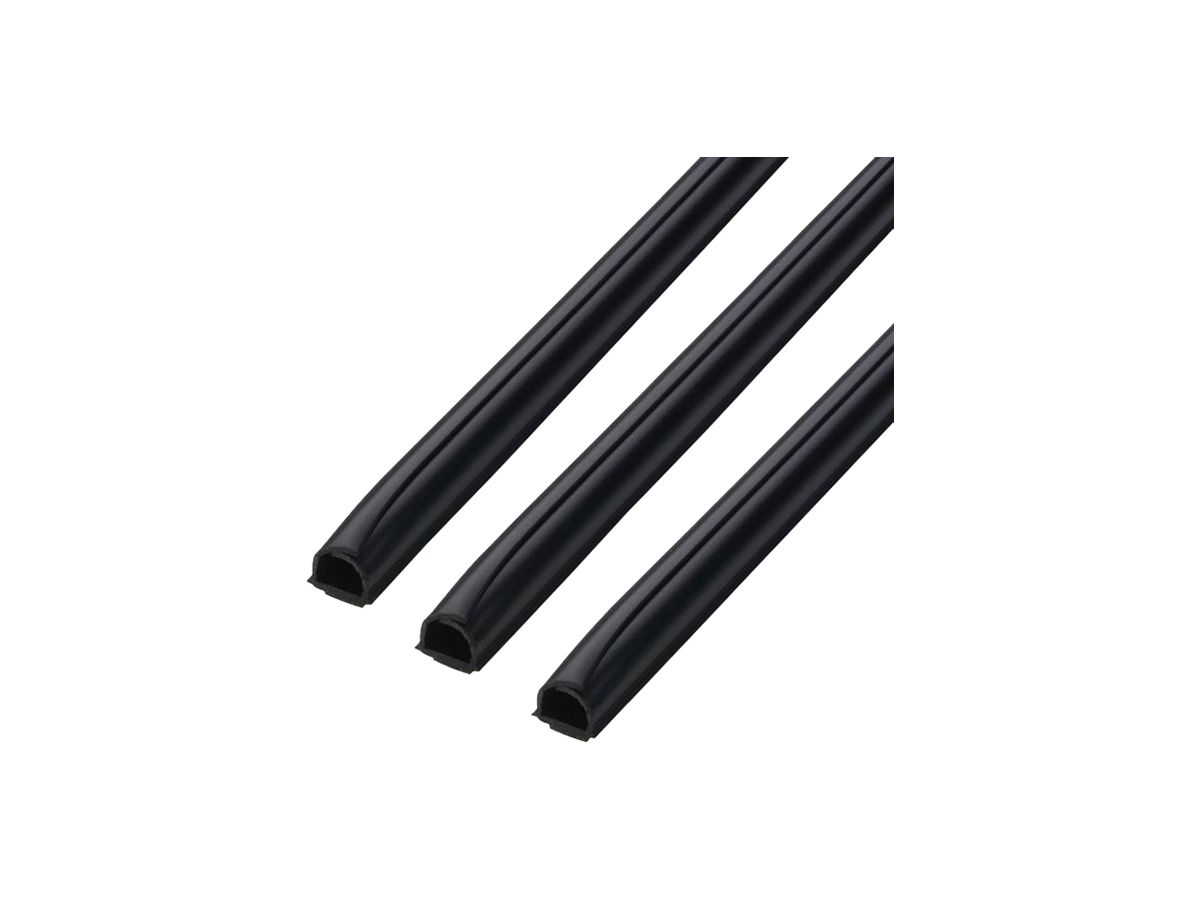 Installationskanal MH cablefix 15×10×1000mm Kunststoff schwarz